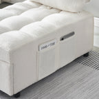 40.2-Inch Convertible Sofa Bed for Living Room or Office Use