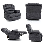 41W Oversized Manual Recliner Chair ,Extra Wide Sofa Recliners