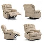 41W Oversized Manual Recliner Chair ,Extra Wide Sofa Recliners