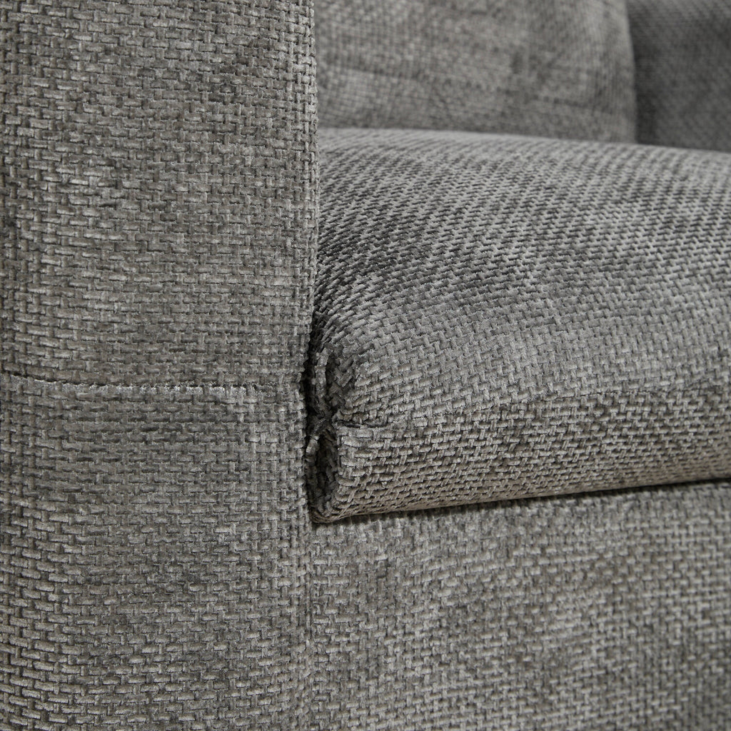 42*33 Single Sofa, Armchair with Wide Seat, Dual-port Charger, Pull-line & Tufted Design, High-density Foam