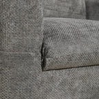 42â?Wide Seat Armchair with Dual-Port Charger and Tufted Pull-Line Design by Harper&Bright Designs