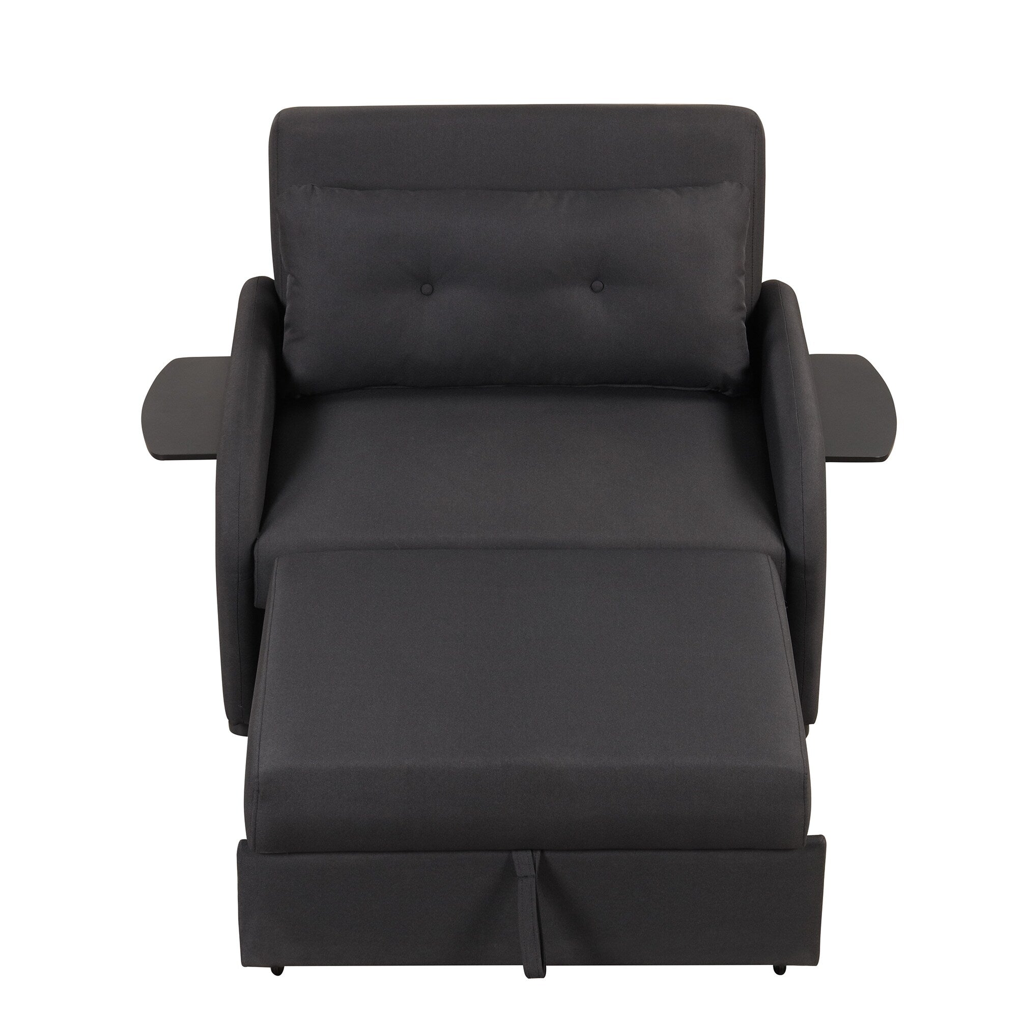 48.82-Seater Sleeper Sofa 3 in 1 with 2 Wing Table and USB Charge