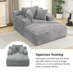 48.82-Seater Sleeper Sofa with Removable Pillows for Living Room and Bedroom
