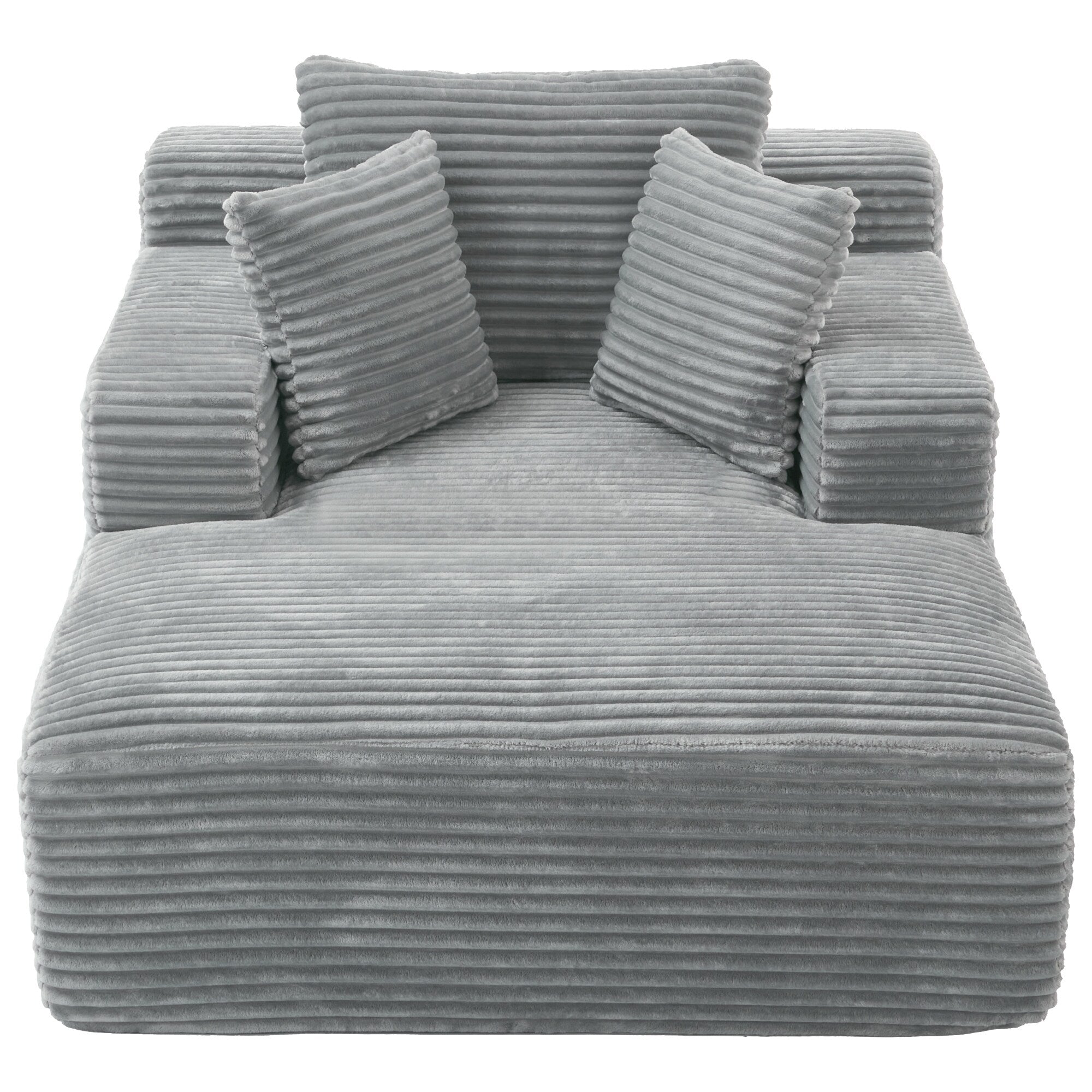48.82-Seater Sleeper Sofa with Removable Pillows for Living Room and Bedroom