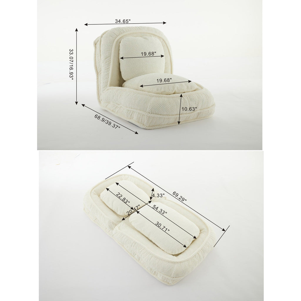 5 Adjustable Position Lazy Sofa Couch