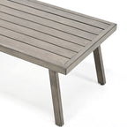5-Person Aluminum Patio Conversation Set with Swivel Chairs, Coffee Table and Cushions