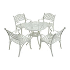 5-Piece Cast Aluminum Patio Dining Set