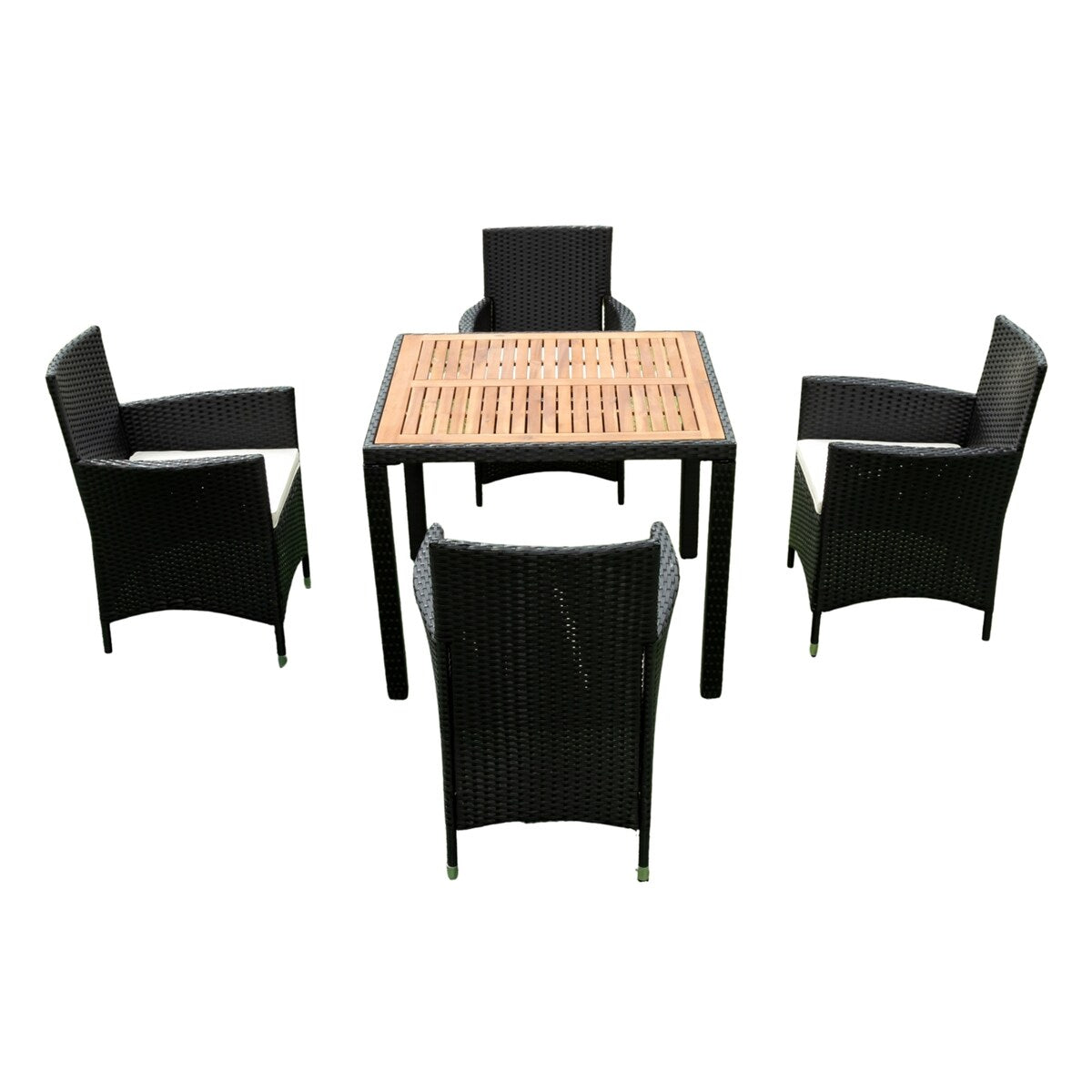 5 piece Outdoor Patio Wicker Dining Set