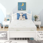 10 inch Memory Foam Mattress Medium-Firm Feel with Bamboo Cover, CertiPUR-US Certified