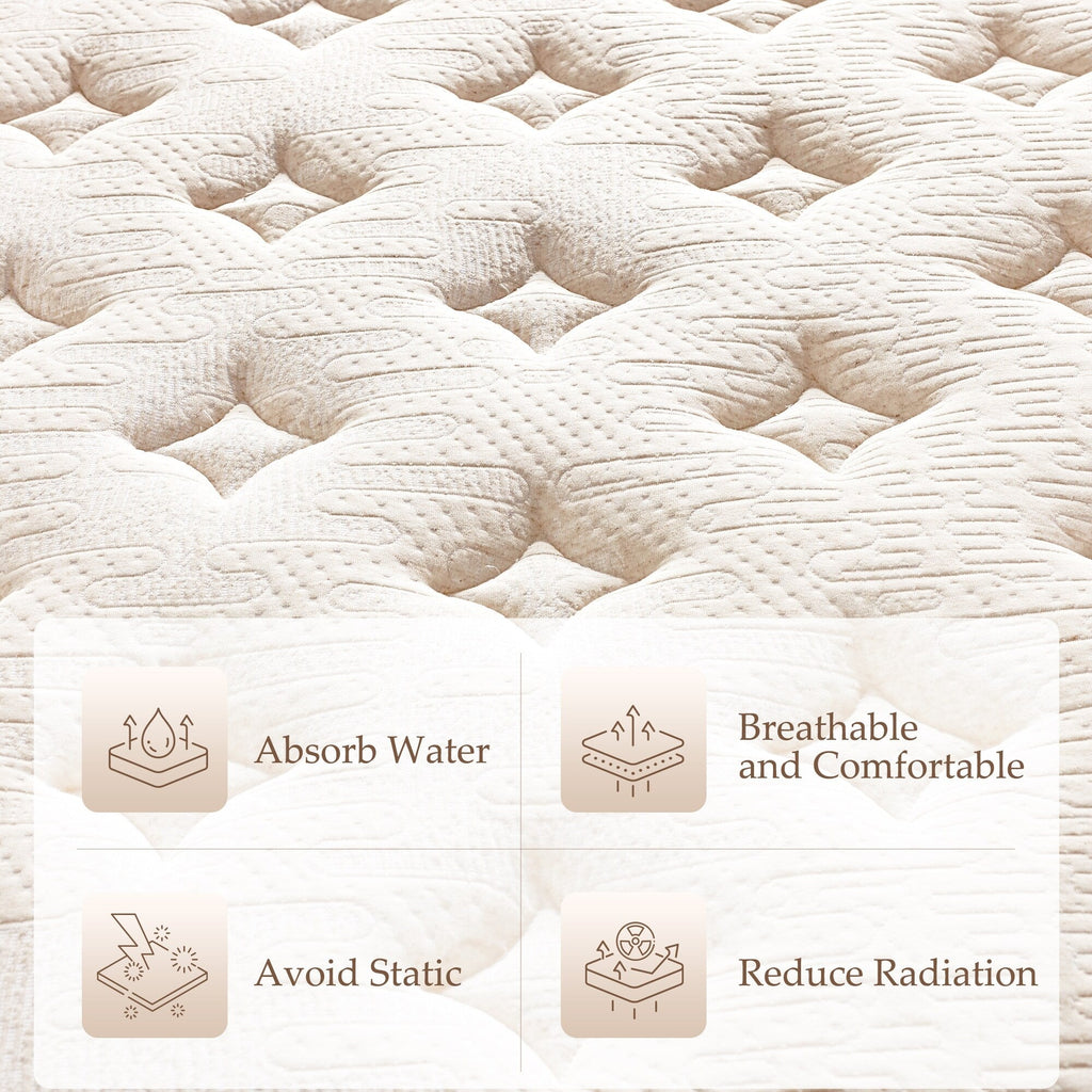 12-inch Luxury Hybrid Memory Foam Premium Mattress