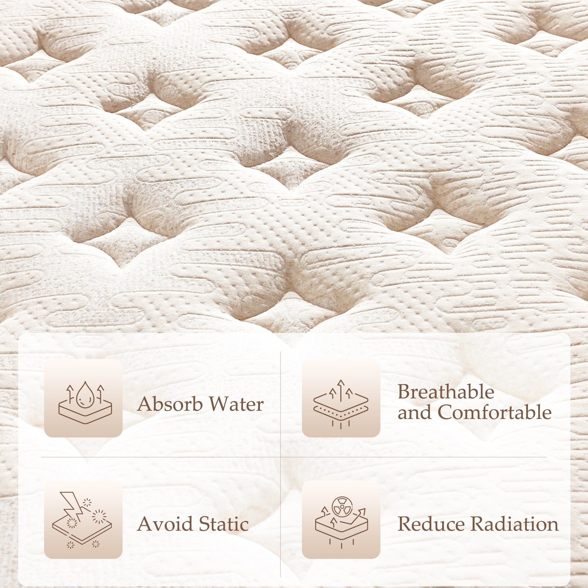 12-inch Luxury Hybrid Memory Foam Premium Mattress