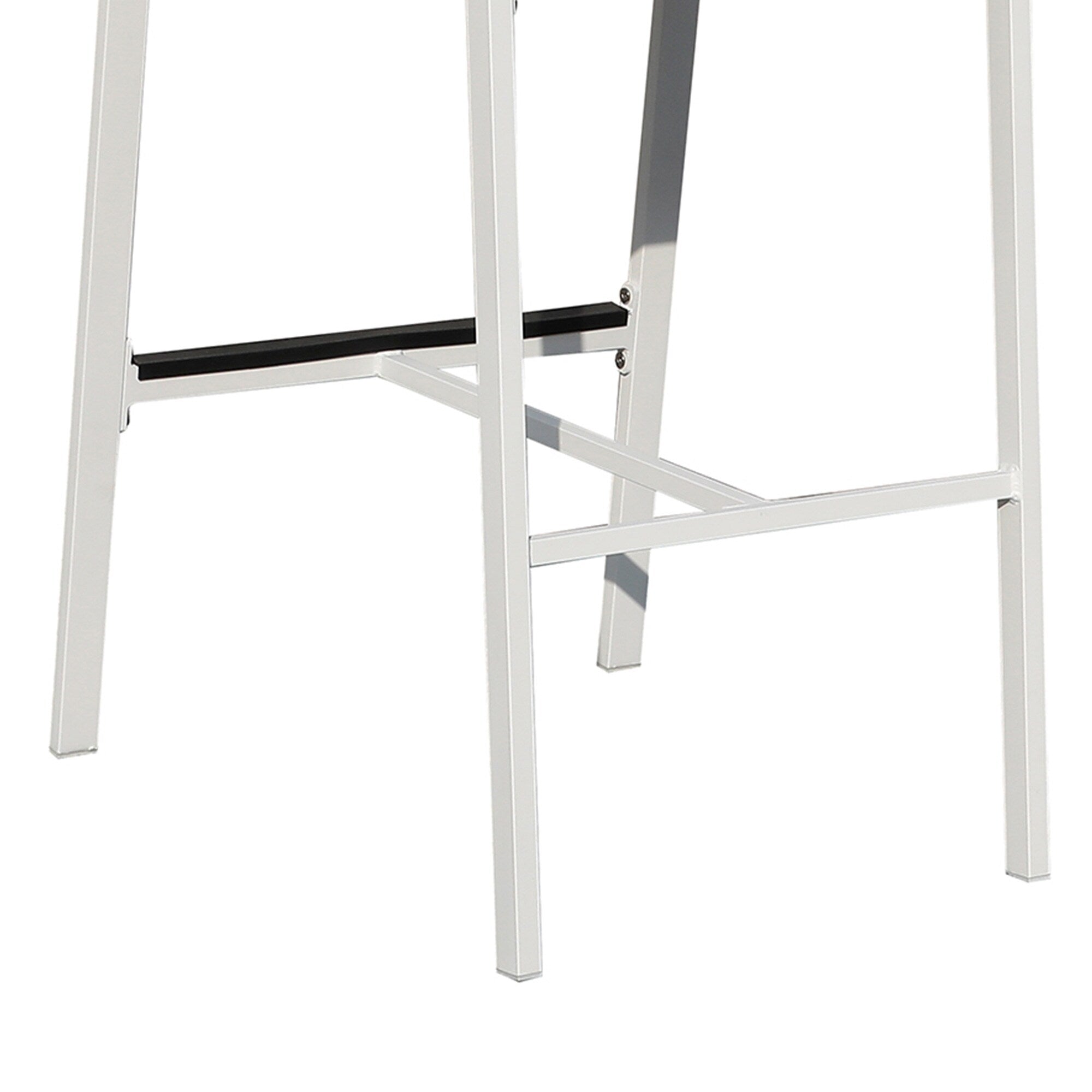 5-Piece Patio Aluminum Bar Set Outdoor Dining Set