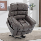 42 Wide Oversize Power Lift Recliner Chair with Massage and Heating