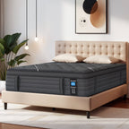 14'' Pillow Top Hybrid Mattress with Pocket Coil Support, Extra Firm