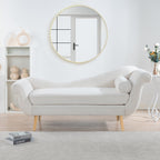 Vintage Chaise Lounge with Scroll Arms by Christopher Knight Home