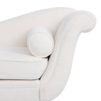 Vintage Chaise Lounge with Scroll Arms by Christopher Knight Home